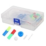 SOPOTUTU DNA Doppelhelix Modell Bausatz für Schulunterricht Anschauliches Lehrinstrument Sicherer Biologie Experimentierkasten Fördert Beobachtung und Analysefähigkeiten Zufällige Farbe