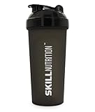 Skill Nutrition Shaker, Black - 700 ml.