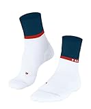 FALKE Herren Laufsocken RU4 Endurance Compressiion M So Baumwolle Funktionsmaterial mit Kompression 1 Paar, Weiß White 2002, 46-48