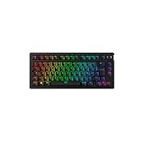 HyperX Alloy Rise 75 Wireless - Mechanische Gaming-Tastatur, 75% Hot-Swap-fähig, PC, Hintergrundbeleuchtung bis zu 80 Stunden, Dual Wireless 2,4 GHz und Bluetooth