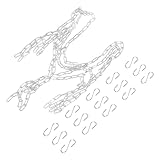 iplusmile Basketballnetzrahmen Basketballnetzfänger Tragbares Basketballnetz Basketballnetz-Ersatz im Freien Basketball-Trainernetz Basketballnetze strapazierfähig im Freien Stahl Silber