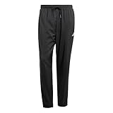Adidas Herren Essentials SMALL Logo Stanford Pant Elasticated, Black/White, L