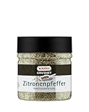 Kotanyi Gourmet Zitronenpfeffer Gewürzzubereitung | würzig-pfeffrig, zitronig-frisch, 230g