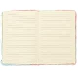 TOPBATHY Plüsch Notizbuch Einhorn für Mädchen Tagebuch mit Weichem Kuscheleinband Handliches Notizbuch für Schule Büro und Zuhause Dekorativer Mädchen Notizblock