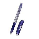 Online Radierstift magiXX Gelschreiber Blau mit 0,7mm Strichstärke I Tintenroller radierbar zum Schreibenlernen & fürs Büro, I Erasable Pen Set I Radierbarer Kugelschreiber Studenten, Schüler