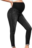 Baitang Skinny Für Schwangere Schwangerschafts Jeans, Lange Hose Destroyed Umstandsjeans
