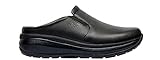 JOYA Cabrio II M Black - Herren Hausschuhe aus Glattleder - Männer Clogs - 47