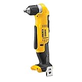 DEWALT DCD740N-XJ DCD740N Winkelbohrmaschine 18V XR ohne Akku und Ladegerät, 360 W, 18 V, Schwarz, Gelb, Bare Unit