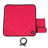 Beheizter Sitzkissen tragbares 3 -Level -Temperaturregelung warm gemütlicher, waschbarer USB -Büro -Sitzkissen für Outdoor Office