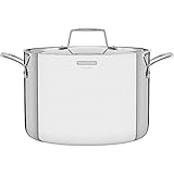 Tramontina GRANO Gemüsetopf, ø 24cm 7,7 Liter, Edelstahl, Induktion, ofenfest