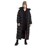 G-Star Damen Whistler Long Puffer, Schwarz (dk black D25190-B958-6484), XS