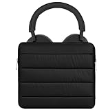 Geekria Nova Kopfhörer-Ersatztasche kompatibel mit Sony WH-1000XM6, Bose QCUltra, JBL Tour One M3, weiche Schale, Ersatz-Tragetasche mit Kantenschutz (schwarz)