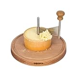 BOSKA Käseschaber Amigo - für Tète de Moine-Käse - Girolleschaber - tete de moine hobel - holz