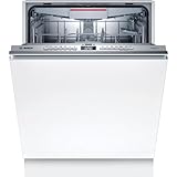 Bosch SMV4EVX15E Serie 4, Geschirrspüler Vollintegriert, 60 cm breit, Bestecksystem, Efficient Dry; VarioSchublade; 3-fach Rackmatik; Silence Plus; Home Connect