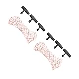 Milisten 2 Sätze Kettensäge mit Hochfestem Startermechanik für Zuverlässigen Motorstart