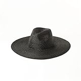 Strohhut für Herren und Damen, breite Krempe, faltbar, Fedora, Sommer, Strand, Sonnenhut