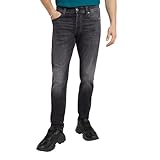 G-STAR RAW Men's 3301 Slim Jeans, Schwarz (Faded Black Magnet D25742-A634-C239), 33W x 34L