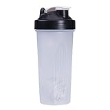 Trinkflasche Classic Loop Shaker für Protein-Smoothies Wasserflasche Becher Einheitsgröße Schwarz