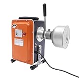 GCIUEMMH Elektrische Kanalreinigungsmaschine - 750W Elektrische Rohrreinigungsmaschine 400r/min Abflussreinigungsmaschine mit Ø20-150mm Reinigungsrohr Rohrreinigungsgerät Rohrreiniger Reinigung