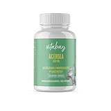 Vitabay Acerola 660mg | 120 vegane Kapseln | Natürliches Vitamin C | Ohne unerwünschte Zusätze | Laborgeprüft & hergestellt aus hochwertigen Rohstoffen
