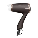 ProfiCare® Haartrockner klappbar | Hair Dryer 1400W | platzsparend mit Klappgriff | kompakter Airstyler | 2 Stufen | Kaltstufe für Style-Fix | Überhitzungsschutz | PC-HT 3009 braun