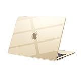 eleger Hülle kompatibel mit MacBook Air 13 Zoll M4 A3240 M3 A3113 M2 A2681 [Passend zur Farbe des Mac], erschienen 2025 2024 2022, Harte Case für Mac Air 13,6 Zoll, Polar­Stern klar
