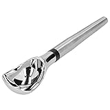 Eisportionierer aus Edelstahl |Verdickter Griff für Harteis/Joghurt/Obst |30-ml-Schaufel für gleichmäßige Kugeln und einfache Wartung |Nicht korrodierende Zinklegierung