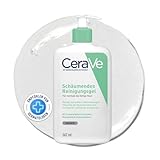 CeraVe - Schaumgel – reinigt & entfernt überschüssiges Talg, ohne die Hautbarriere zu beeinträchtigen – Hyaluronsäure, Ceramide & Niacinamid – normale bis fettige Haut – 562 ml