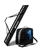 STYNGARD Skitasche Set Skisack [180 cm] und Skischuhtasche [38 L] - Skitasche und Stiefeltasche aus robustem Material mit hochwertigen Reisverschlüssen - Modell Courchevel