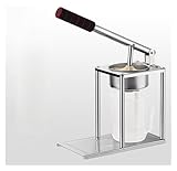 Zitruspresse, professionelle Edelstahl-Entsafter für Orangen und Zitronen, kommerzielle manuelle Zitruspresse mit spitzem Kopf