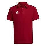 adidas Unisex Kinder Entrada 22 Polo Shirt, Team Power Red 2, 13-14 Years