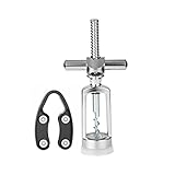 VALICLUD 1Satz Zinklegierung Korkenzieher für Weinflaschen Ergonomischer Flaschenöffner mit Verstärktem Spiralbohrer für Zuhause und für Weinliebhaber