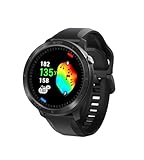 T11 PRO GPS-Golf-Uhr ohne Gebühren – Super OLED-Touchscreen, intelligente Putt-Ansicht/lange Putt-Anleitung, Windrichtung/Geschwindigkeit, Club-Empfehlung, Shot-/Putt-Tracking, Flashback,