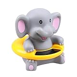 Holibanna 1Stück Cartoon Elefant Badethermometer Multifunktionales Elektronisches Babythermometer Für Wanne Pool Sicheres Badespielzeug Schwimmend Für Präzise Temperaturmessung
