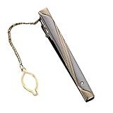 Krawattennadeln für Männer | Elegante glänzende Krawattennadel für Herren, elegantes Accessoire für Herren, rutschfest, für Hochzeit, Meeting, Abendessen, Abend, Abschluss, Arbeit, Se référer au