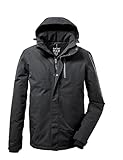 killtec Herren Funktionsjacke mit abzippbarer Kapuze KOW 161 MN JCKT, schwarz, XL, 37589-000