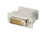 adaptare 20109 Analoger Monitoradapter DVI-D-Stecker VGA-Kupplung (24+1-polig männlich/15-polig weiblich)