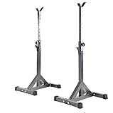 ZJFHEYUO Home Fitness Hantelbank Squat Rack Bank mit Verstellbarer Langhantelbank Home Fitness Drückbank mit Hanteln für Gewichte
