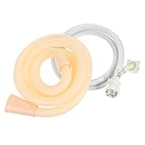 ETHZZLE 1 Satz Waschmaschinen Zulaufschlauch aus Lange Wasserzulauf und Abflussschläuche Flexibles Wasserrohr Optimierte Kompatibilität für Vollautomatische Waschmaschinen Einfache