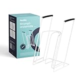 flexilife Sockenanziehhilfe Strumpfanzieher Anziehilfe - Anziehhilfe für Strümpfe aus Metall (Ø 13 cm - Wadenumfang 42 cm oder kleiner)