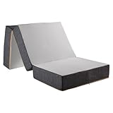 Comfy Line - Futon Klappmatratze, 140 x 200 cm, Matratze für Camping, Reisematratze Gästematratze Klappbar Faltmatratze Bodenmatratze Orthopädischer Schaumstoff