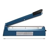 Trintion Heißsiegelgerät 300mm Beutelverschließer Folienschweißgerät Impuls Schweißgerät Verschweißer Zum Verschließen von Thermoplastischen Verpackungen (300mm)