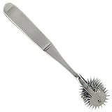 Edelstahl Nervenrad Deluxe - Nadelrad Painwheel mit 7 Rollen
