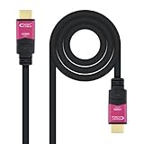 PRENDELUZ HDMI-2.0-Kabel 4K bei 60 Hz, Repeater A/A-A/M, schwarz, 20 m, ideal für die Übertragung von HD-Audio und Video über große Entfernungen.