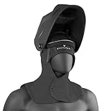 STAHLWERK hitzebeständige Schweißhaube - Schweißermütze aus robustem Stoff, Schweißhelm, Schweißkappe, Schweißermaske, flammenhemmende Schweißerschutzkleidung zum Schweißen und Plasmaschneiden