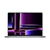 Apple MacBook Pro (2023) mit M2 Pro-Chip: 16,2-Zoll-Liquid Retina XDR-Display, 16 GB RAM, 512 GB SSD-Speicher, rückbeleuchtete Tastatur, FaceTime HD-Kamera mit 1080p. Funktioniert mit iPhone/iPad;