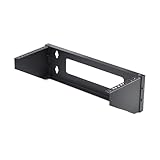 StarTech.com 4 HE Vertikale Wandhalterung 19 Zoll Rahmen für Rack Geräte, Tragkraft 55kg, Universal Wandmontage Netzwerkschrank für 19' Audio Video Equipment und Patch Panels
