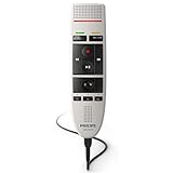 Philips LFH3200/01 SpeechMike USB-Diktiermikrofon, weiß