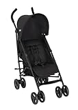 Graco EZLite ultimativer leicht zu bedienender leichter Kinderwagen mit nur 6,6 kg für Familien unterwegs Geeignet ab Geburt bis ca. 3 Jahre (15 kg), Midnight Fashion, Schwarz