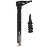 Healifty Otoskop Mit Licht - Ohrmuschel-Otoskop Mit 5 Otoskopabdeckungen Diagnostisches Ohrpflegegerät Für Krankenschwester Kinder Erwachsene & Haustiere Im Taschenformat Ohne Batterie